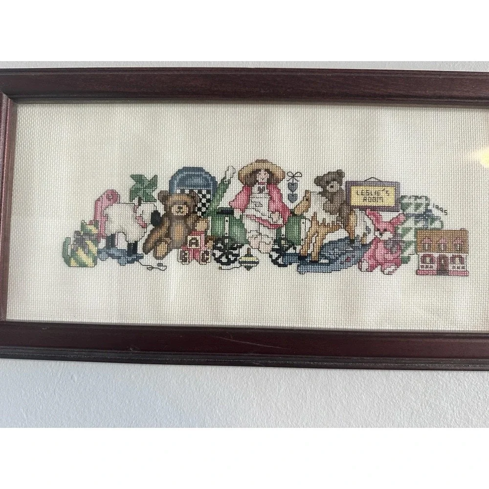 Finished Cross‎ Stitch CHILDRENS ROOM THEME 15
